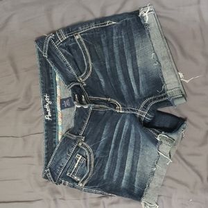 Amethyst jean shorts